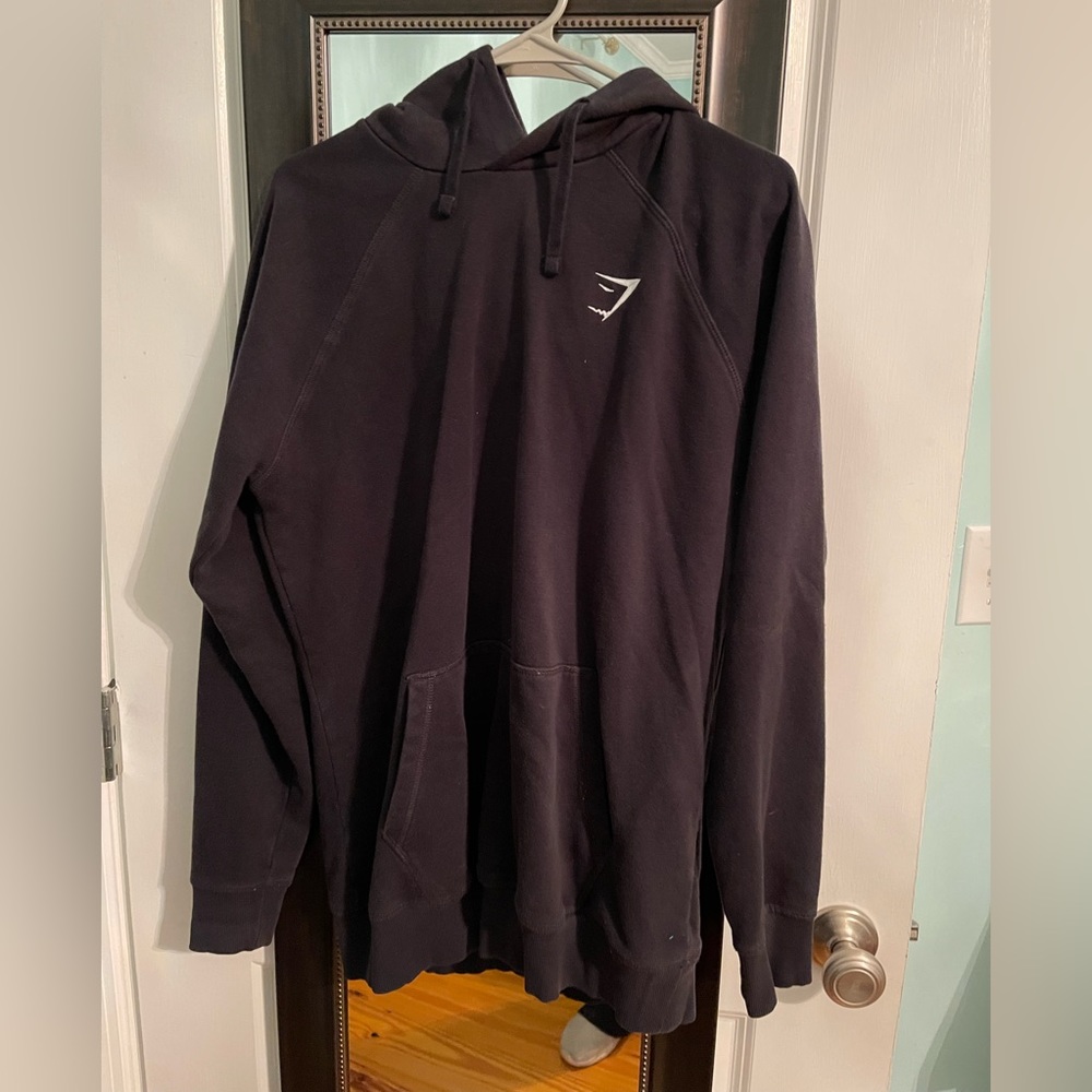 Gymshark hoodie/Black/ Size Medium
